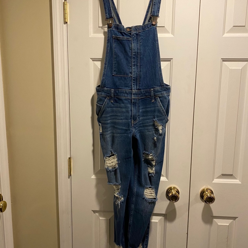 Hollister Denim Overall’s